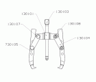 EXTRACTOR FORZA SERIE 7300 MECÁNICO DE 2 PATAS